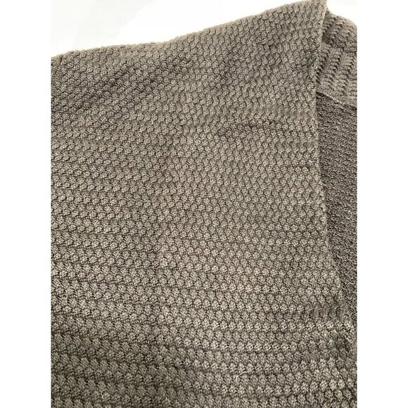 Eileen Fisher Tencell and Silk Black Knit Cardigan Size L - Picture 5 of 6